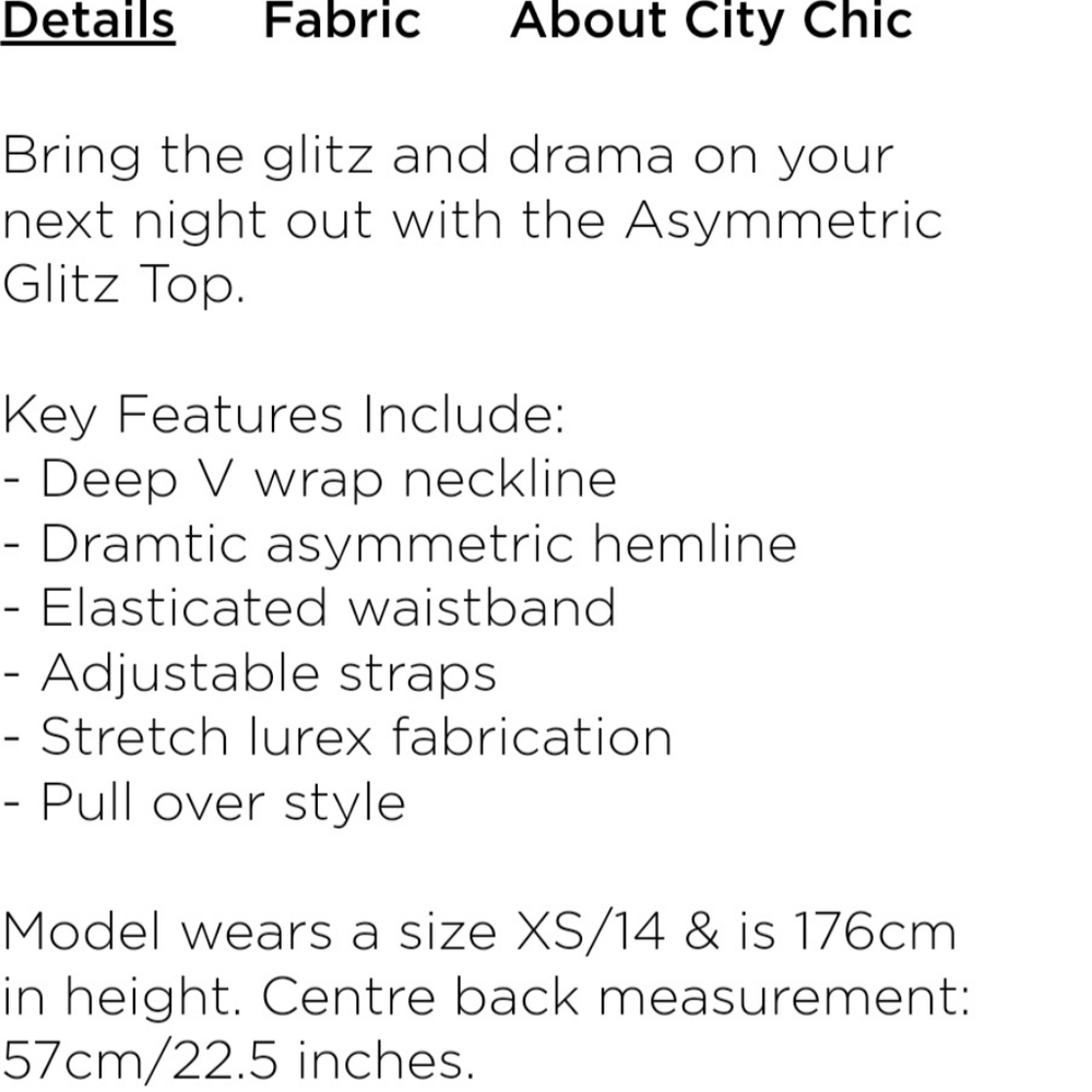 ☆CITY CHIC TOP☆ - Picture 7 of 9